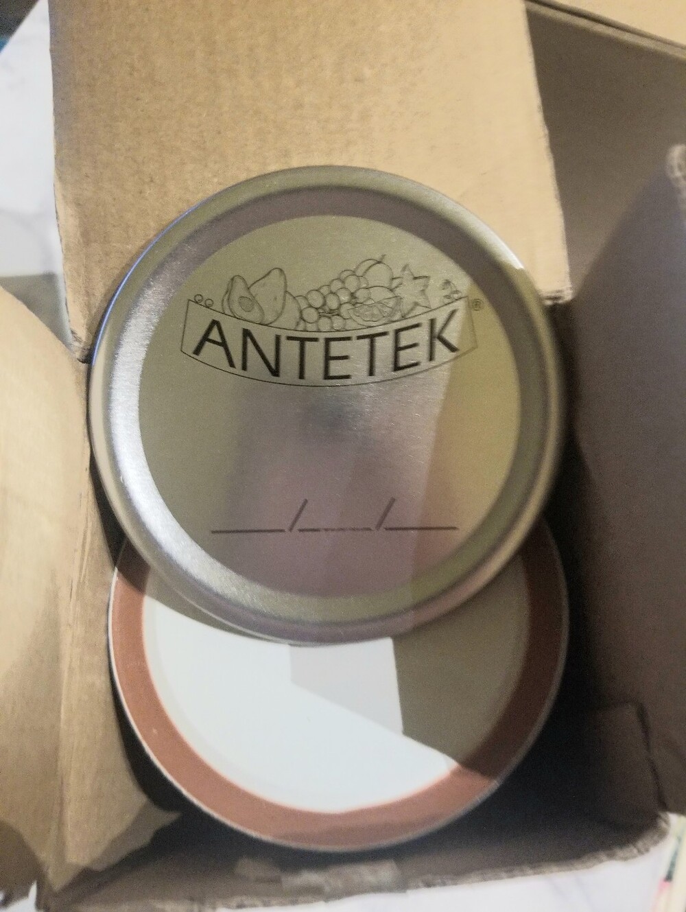 ANTETEK Wide Mouth Canning Lids - 80 Each